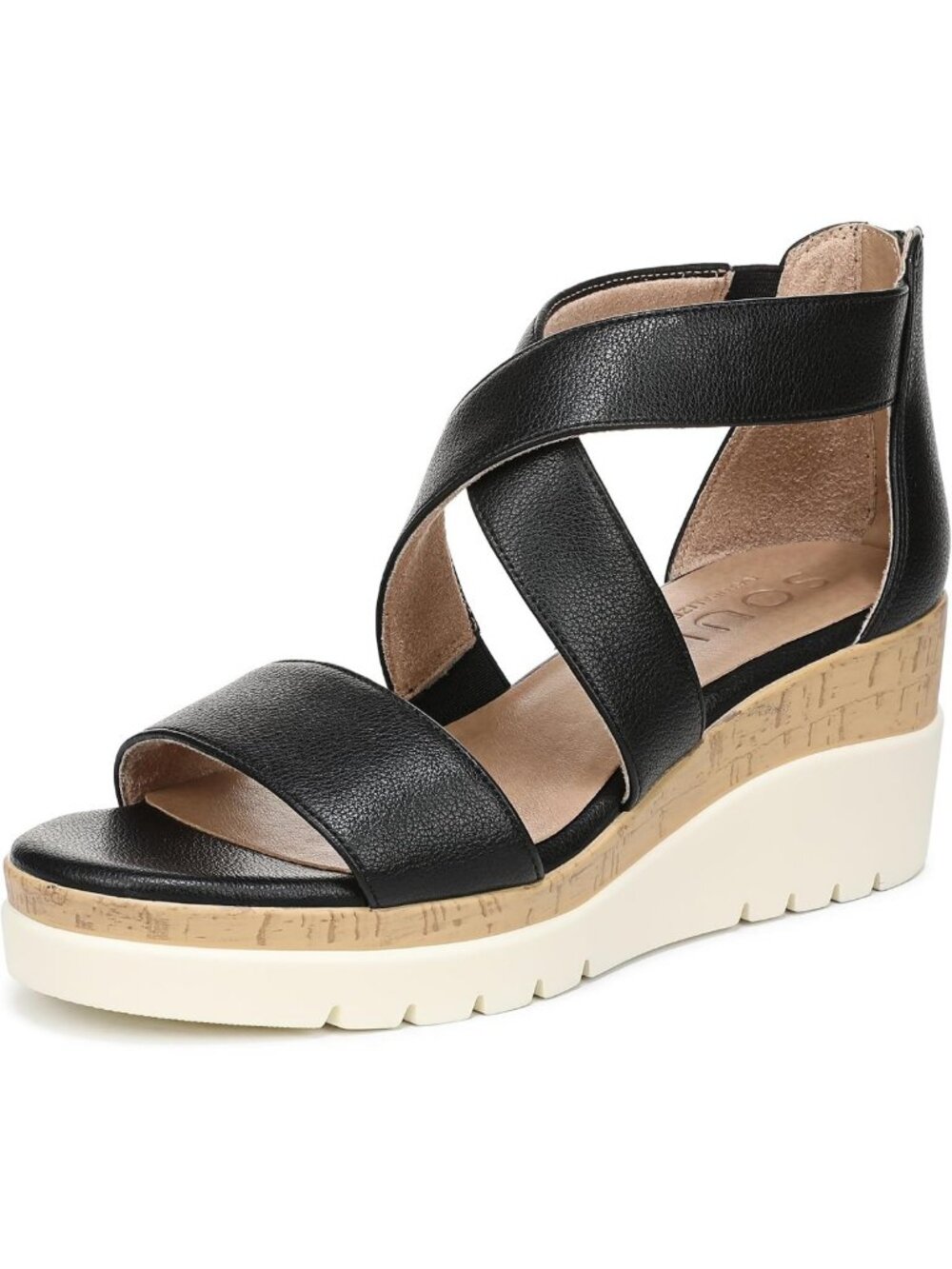 Stylish Women's Casual Ankle Strap Wedge Sandals - Comfortable & Versatile